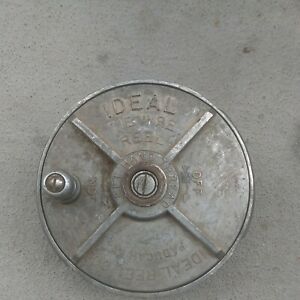 Vintage Aluminum Ideal Tie Wire Reel Model 80
