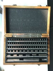 MHC 81pc Rectangular Gage Block Set - ASME Grade 0 - Model 630-4110