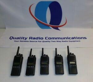 Lot of FIVE Kenwood TK-3180-K 450-520 MHz UHF Two Way Radio TK-3180