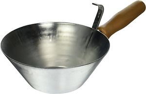 Galvanized Steel Bucket Scoop with Wood Handle Highest Quality Tools