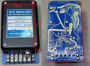 XR Series DC Power Supply, Model 3C24-.35 W/OVP 115VAC output= 24VDC