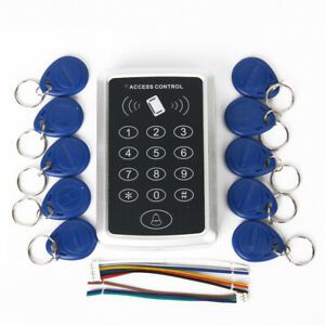 Electronic Proximity Entry Door Lock Access Control System Key Fob Set