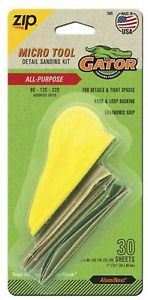 Gator  Finishing  7800  Step - 123  Micro  Zip  Sander  Project  Pack