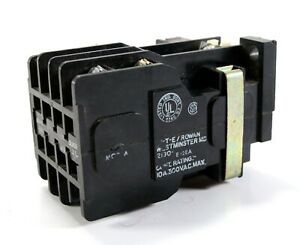 Vintage Rowan Westminster 2190 E62EA Relay Cont 10 A 300VAC Max
