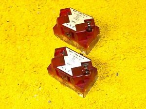 LOT of (2) SQUARE D 9001 KA3 SERIES K FINGERSAFE N.C. CONTACT BLOCK ( NEW T OUT)