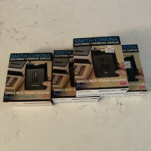 VTG Smith Corona Single Pack Black Fabric Ribbon Cassette Electronic Typewriter
