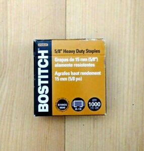 Bostitch, 5/8&#034;, Heavy Duty Staples, 1000