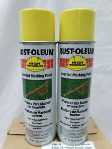 Case Of Six Rust O&#039; Leum Inverted Marking Paint