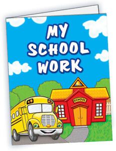 Teacher Created Resources Tcr4939 My School Work Pocket Folder