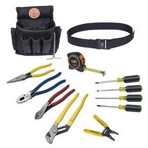 KLEIN TOOLS 92003 General Hand Tool Kit,No. of Pcs. 12