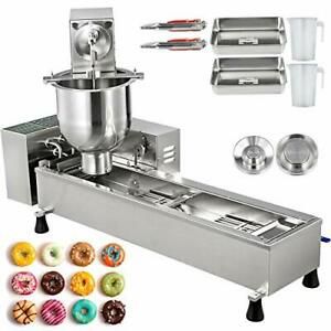 110V Commercial Automatic Donut Making Machine, Single Row Auto Doughnut Maker