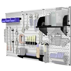 Wall Control Pegboard Standard Tool Storage 32&#034; H x 48&#034; W Kit
