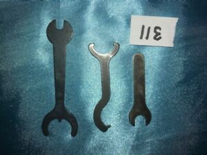 3-STARRETT MICROMETER WRENCHES