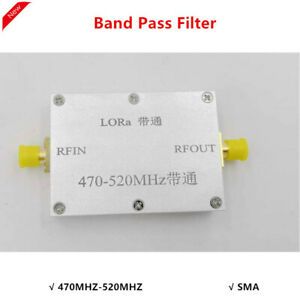 For LORA Bandpass Filter 470-520MHZ Band Pass Filter Anti-Interference IoT