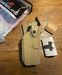 Safariland® 7365 ALS/SLS Level-3 7TS™ RH FDE Duty Holster, SIG P320 w/ LIGHT