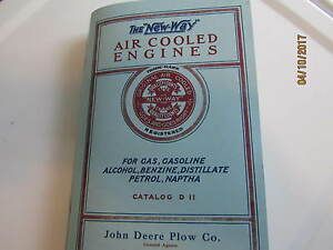 New Way Air Cooled Engines Catalog D-11 Aircooled Vertical Engine