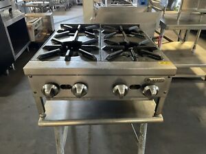 Jade Range 4 Burner Counter-Top Range - Nat. Gas