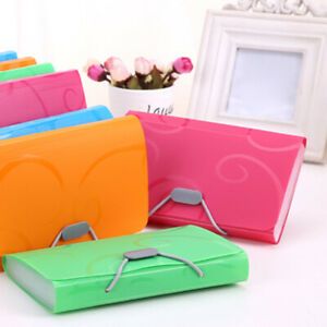 13Pocket A6 Expanding File Folder Document Organiser Storage Holder Case OfficeC