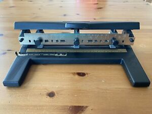 Swingline Model 440 Heavy Duty Adjustable Industrial 3-Hole Punch, Used