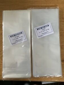 uline 2 mil poly bag 4” X 10” Quantity 800
