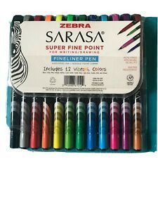 Zebra Pen Sarasa Fineliner Pen New