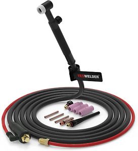 TIG Welding Torch WP-17V 13ft 150Amp Air Cooled Lift TIG Torch for YESWELDER MIG
