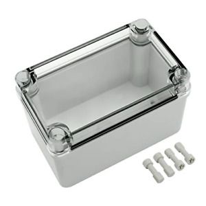 LMioEtool Waterproof Dustproof IP67 ABS Plastic Junction Box Universal Electric