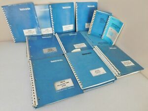 LOT OF TEKTRONIX SERVICE &amp; OPERATING MANUALS 2445 212 2465A R7103 AM503 7A42