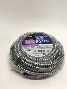 AFC Cable System 14/2x50ft  AC-90 Armored Electrical cable