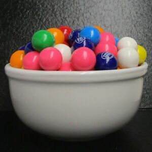 110 Dubble Bubble 1 inch Gumballs vending candy gum balls