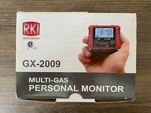 RKI Instruments GX2009 FOUR GAS MONITOR - O2/LEL/H2S/CO NIB