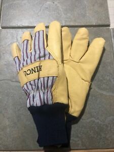 Kinco 1927KW Insulated Leather Warm Winter Work Glove W/ Knit Wrist Size Medium