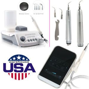 Dental Ultrasonic Scaler Handpiece Scaling Tips &amp; LED Scaling handpiece