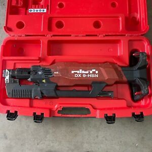 Hilti DX 9-HSN Digital High Productivity Nailer With Case Nail Fastener Gun