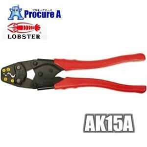 LOBTEX AK15A Manual One-Handed Crimping Tool for Bare Terminals