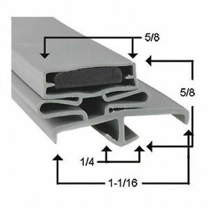 RANDELL INGSK306 Refgn Door Gasket,30.75&#034;x68.5&#034;