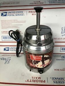 Server Products FSP 767 Topping Warmer Pump Food Hot Fudge Nacho Cheese *DENTED*
