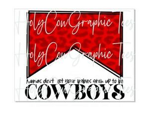 Sublimation Transfer Design Leopard Western Cowboy Heat Transfer