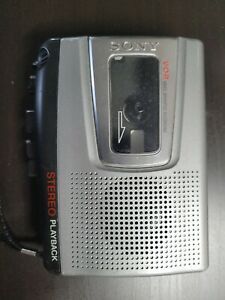 SONY TCM-473V Handheld Cassette Voice Operated Recorder VOR Tested And Working
