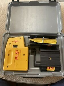 Pacific Laser Systems PLS 5 Laser Level Plumb Square, w/ hard case &amp; accesories