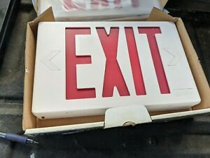 New Lithonia exit sign