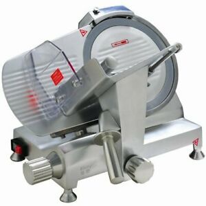 Eurodib HBS250L Meat Slicer w/ 10-in Blade, Belt Driven &amp; Waterproof, Each