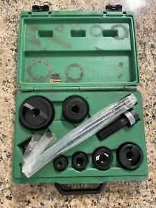 GREENLEE 7238SB Slug Buster KNOCKOUT PUNCH SET-Wrench Driver 1/2 to 2&#034; Conduit