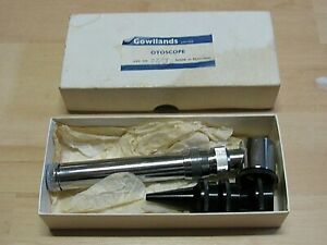 VINTAGE GOWLLANDS LIMITED OTOSCOPE CAT NO 22/3 MADE IN ENGLAND IN ORIGINAL BOX