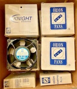 Box lot of 18 orion cooling fans knight electronics Model OA109AP-11- 3WB