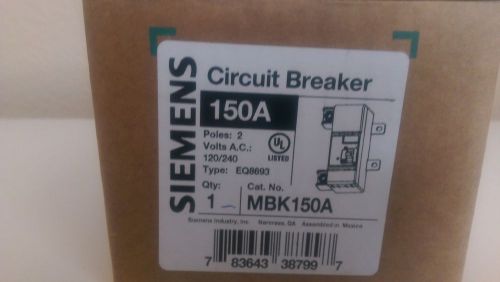 **Brand New** Siemens 150 Amp 4-3 or 32 inch Circuit Breaker
