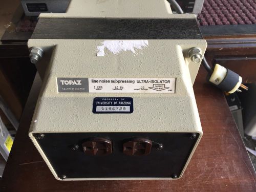 Square topaz 91001-32 line noise suppressing ultra-isolator for sale