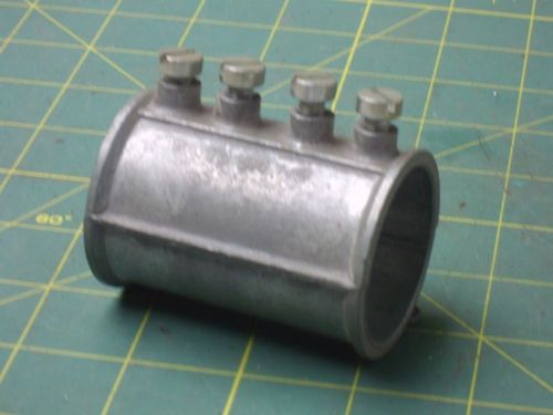 Neer tc-514 emt set screw coupling 1 1/4 zinc (qty 1) #56754 for sale