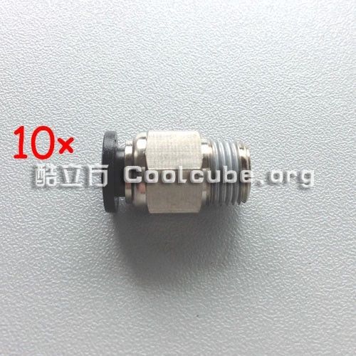 10pcs makerbot 3d printer kit connector for pla/abs remote joint quick plug for sale