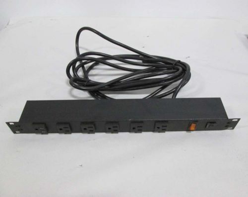 Sl waber x911cb-161 rack mounted power tap 125v-ac 15a amp receptacle d382092 for sale
